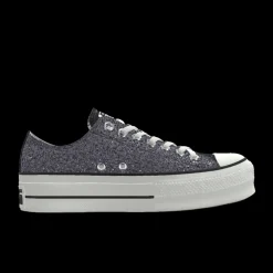 Converse Modelli Bassi|Modelli Con Platform<Custom Chuck Taylor All Star Lift Platform Glitter By You mint