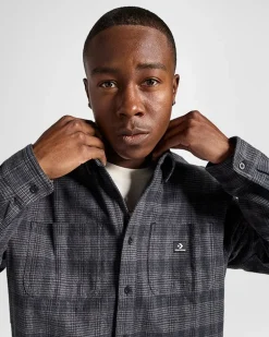 Converse Maglie E T-Shirt|Giacche E Felpe<Flannel Shirt Multi eclissi totale