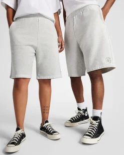 Converse Pantaloni E Shorts<Gold Standard 9" Shorts Grigio melange chiaro