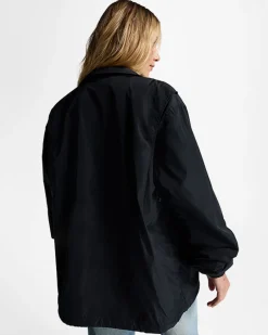 Converse Maglie E T-Shirt|Giacche E Felpe<Go-To Andover Coach's Jacket Nero Converse