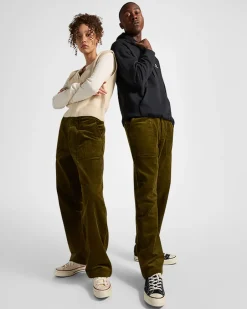 Converse Pantaloni E Shorts|Pantaloni E Shorts<Go-To Harbor Pants Oliva acceso