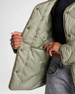 Converse Maglie E T-Shirt|Giacche E Felpe<Go-To Malden Liner Jacket Fango chiaro