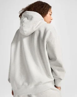 Converse Giacche E Felpe|Maglie E T-Shirt<Go-To Star Chevron Full-Zip Hoodie Grigio mélange rétro chiaro