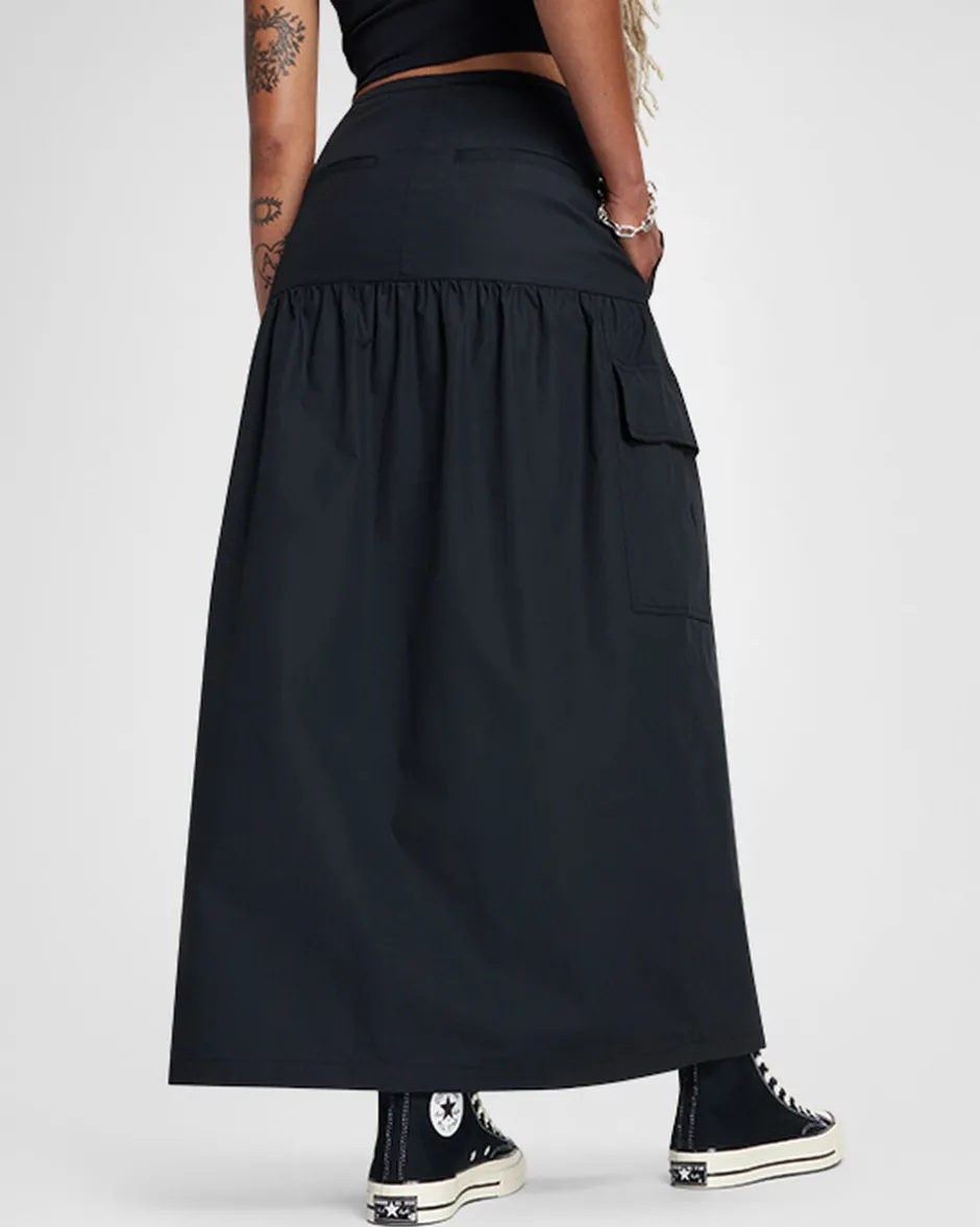 Converse Pantaloni E Shorts<Long Skirt Nero Converse