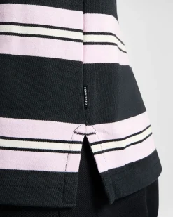 Converse Maglie E T-Shirt<Marquis Polo Shirt Striscia Nero Converse