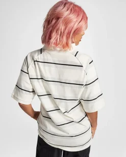 Converse Maglie E T-Shirt<Marquis Polo Shirt Converse Egret Stripe