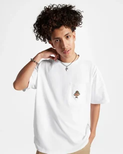 Converse Maglie E T-Shirt<Mushroom T-Shirt Bianco
