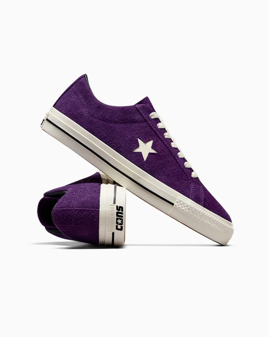 Converse Modelli Bassi|One Star<One Star Pro Viola notte/Egret/Nero