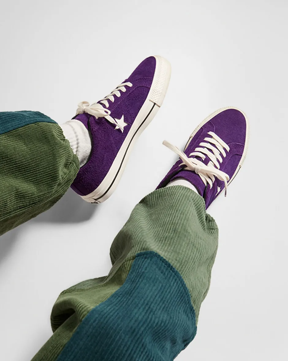 Converse Modelli Bassi|One Star<One Star Pro Viola notte/Egret/Nero