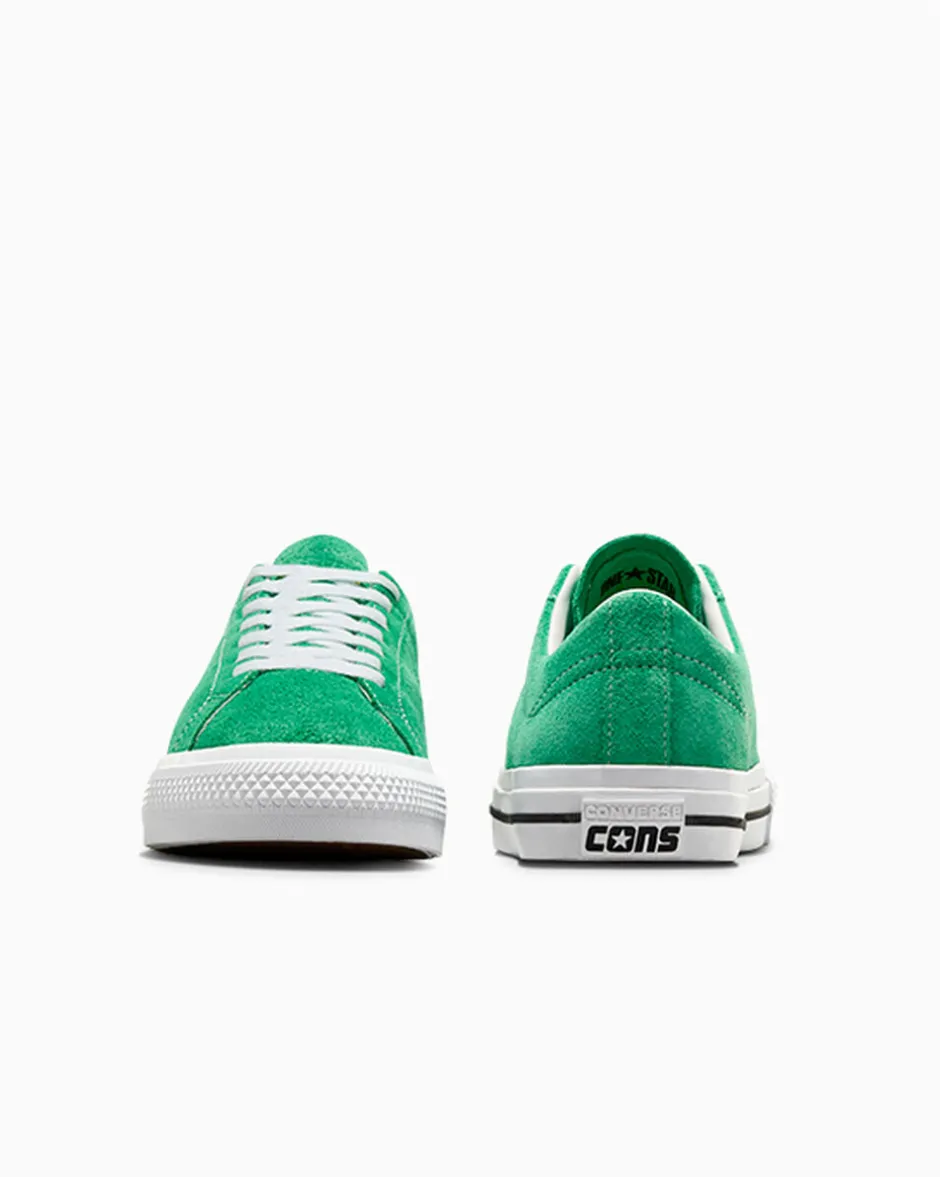 Converse Modelli Bassi|One Star<One Star Pro Verde lucente/ Bianco/Nero