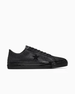 Converse Modelli Bassi|One Star<One Star Pro Jamie Platt Nero/Nero/Bianco