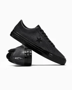 Converse Modelli Bassi|One Star<One Star Pro Jamie Platt Nero/Nero/Bianco