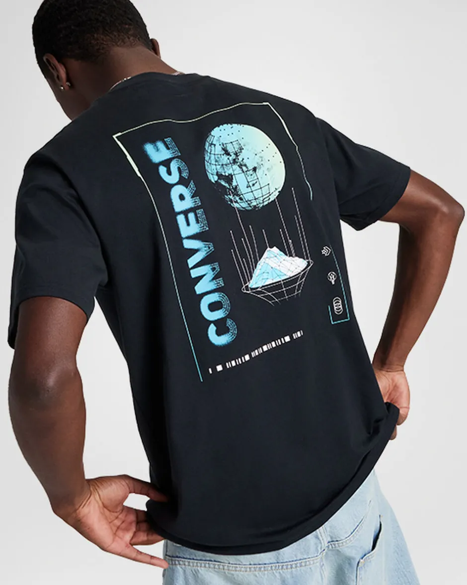 Converse Maglie E T-Shirt<Otherworldly Transmissions T-Shirt Nero Converse