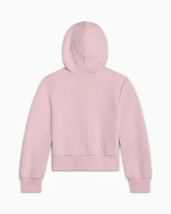 Converse Maglie E T-Shirt<Pointelle Full Zip Hoodie Rosa summit