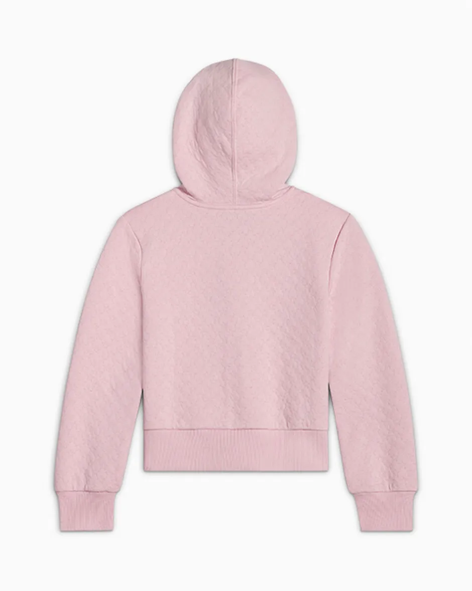 Converse Maglie E T-Shirt<Pointelle Full Zip Hoodie Rosa summit