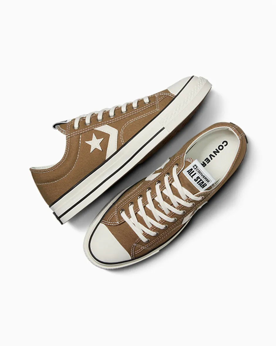 Converse Modelli Bassi|Modelli Bassi<Premium Canvas Star Player 76 Hot Tea/Bianco vintage/Nero