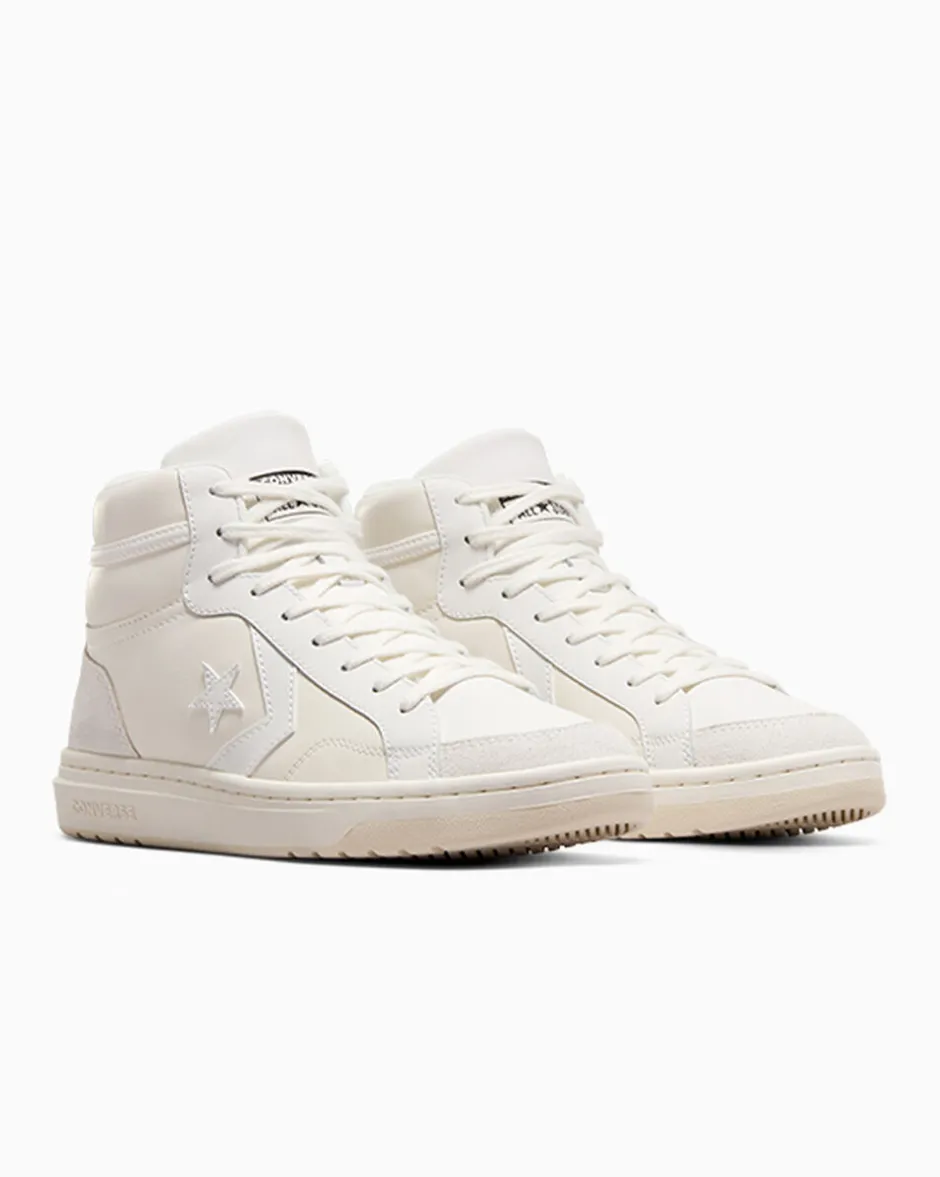 Converse Basketball|Basketball<Pro Blaze Classic Leather & Suede Egret/Bianco vintage