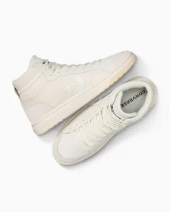 Converse Basketball|Basketball<Pro Blaze Classic Leather & Suede Egret/Bianco vintage