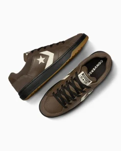 Converse Modelli Bassi|Modelli Bassi<Pro Blaze Classic Leather & Suede Fumo motore/Nero/Egret