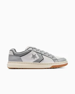 Converse Modelli Bassi|Modelli Bassi<Pro Blaze Classic Leather & Suede Grigio pallido/Avorio naturale