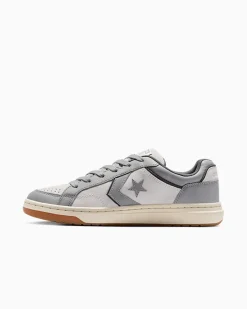 Converse Modelli Bassi|Modelli Bassi<Pro Blaze Classic Leather & Suede Grigio pallido/Avorio naturale