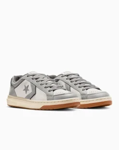 Converse Modelli Bassi|Modelli Bassi<Pro Blaze Classic Leather & Suede Grigio pallido/Avorio naturale