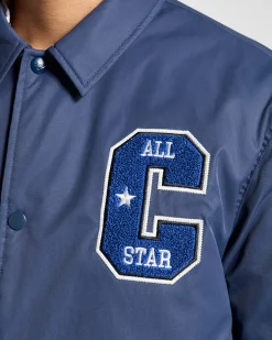 Converse Maglie E T-Shirt|Giacche E Felpe<Retro Coaches Jacket Converse navy