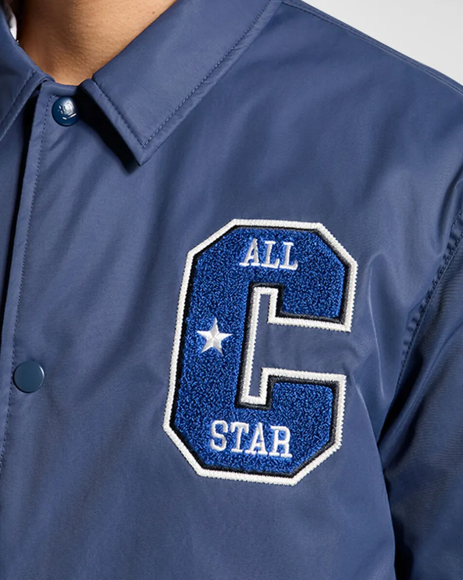 Converse Maglie E T-Shirt|Giacche E Felpe<Retro Coaches Jacket Converse navy