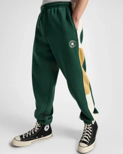 Converse Pantaloni E Shorts<Retro Knit Sweatpants Verde invidia