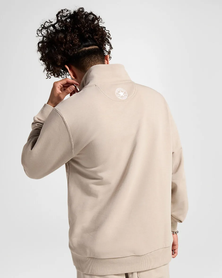 Converse Maglie E T-Shirt|Giacche E Felpe<Retro Quarter Zip Sabbia