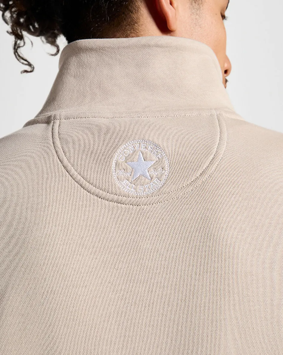 Converse Maglie E T-Shirt|Giacche E Felpe<Retro Quarter Zip Sabbia