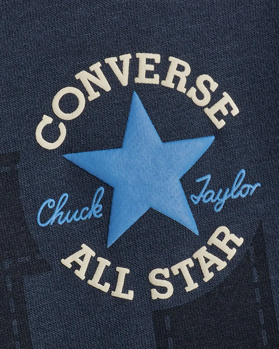 Converse Maglie E T-Shirt|Giacche E Felpe<Retro Remix Pullover Converse navy