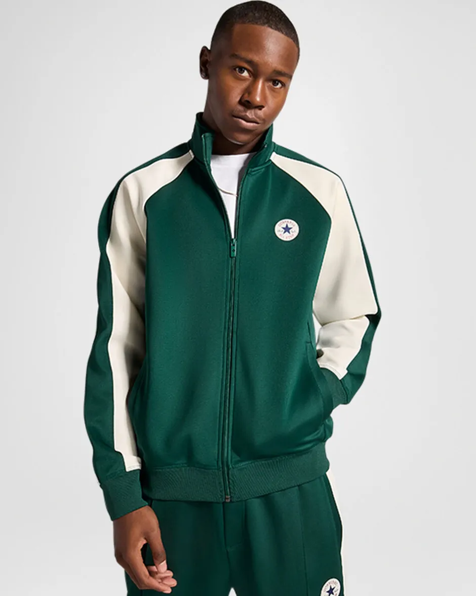 Converse Maglie E T-Shirt|Giacche E Felpe<Retro Track Jacket Verde invidia