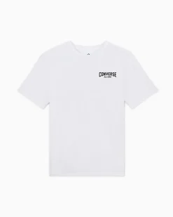 Converse Maglie E T-Shirt<Retro T-Shirt Bianco