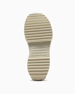 Converse Modelli Alti|Modelli Con Platform<Run Star Hike Platform Weatherized Leather Truffle/Black/Egret