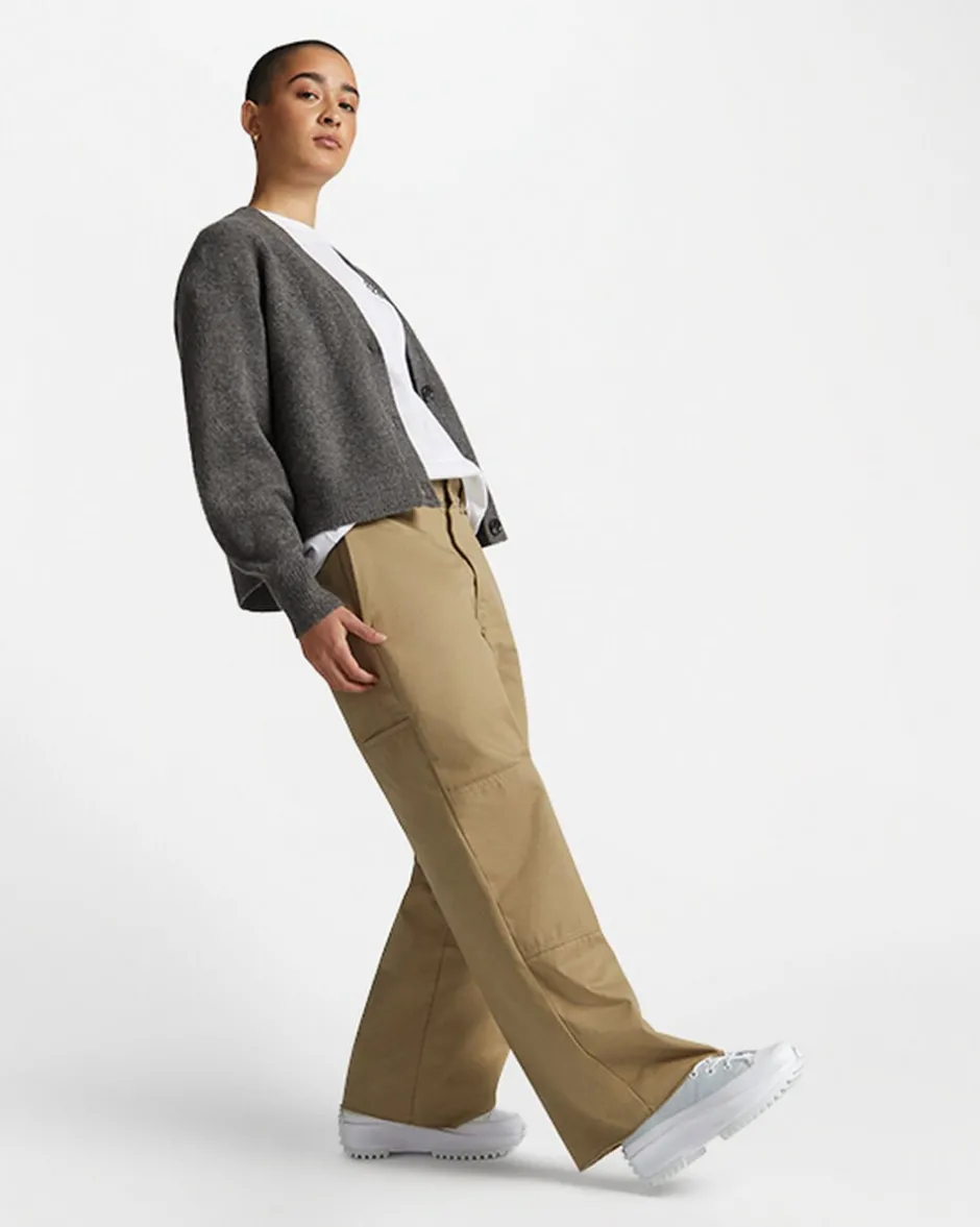 Converse Modelli Alti|Modelli Con Platform<Run Star Hike Utility Leather Bianco/Bagno di luna/Ghosted