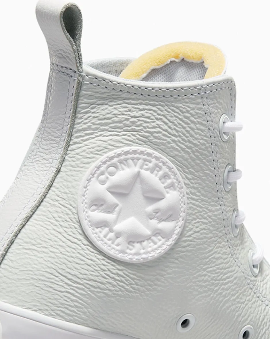 Converse Modelli Alti|Modelli Con Platform<Run Star Hike Utility Leather Bianco/Bagno di luna/Ghosted