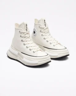 Converse Modelli Alti|Modelli Con Platform<Run Star Legacy CX Egret/Nero/Bianco