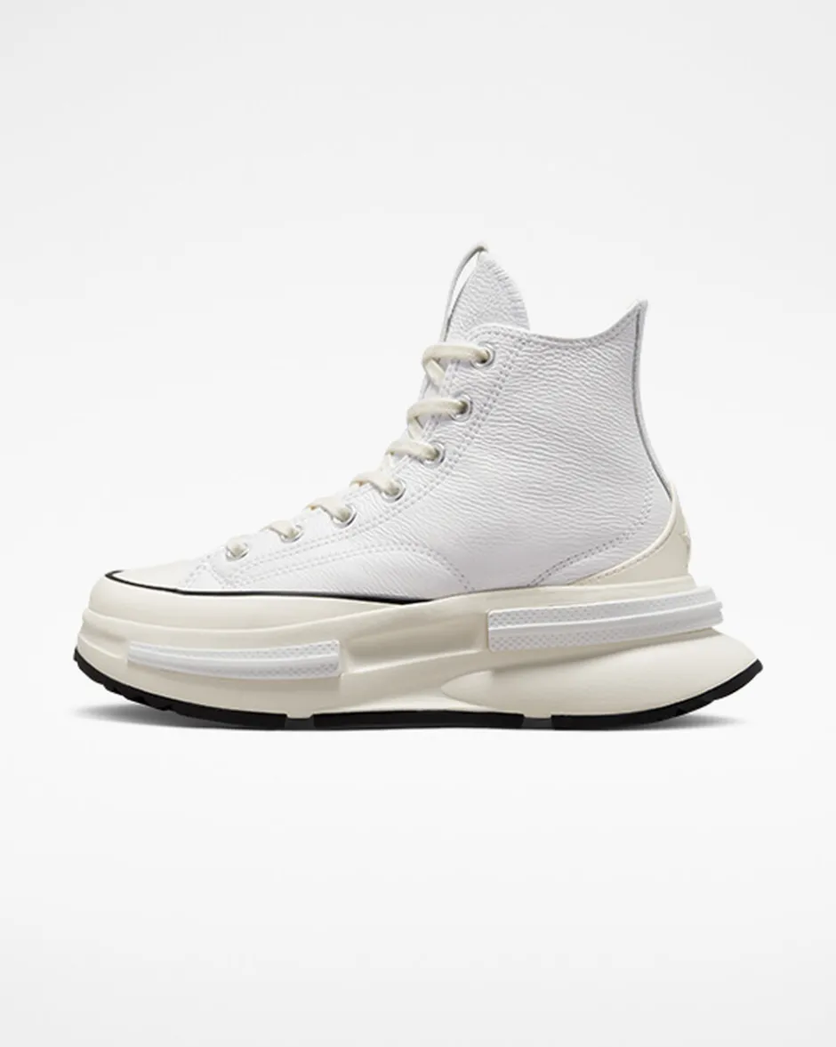Converse Modelli Alti|Modelli Con Platform<Run Star Legacy CX Foundational Leather White/Black/Egret