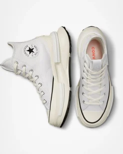 Converse Modelli Alti|Modelli Con Platform<Run Star Legacy CX Foundational Leather White/Black/Egret