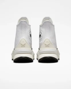 Converse Modelli Alti|Modelli Con Platform<Run Star Legacy CX Foundational Leather White/Black/Egret