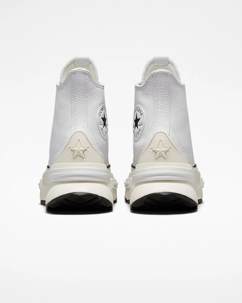 Converse Modelli Alti|Modelli Con Platform<Run Star Legacy CX Foundational Leather White/Black/Egret