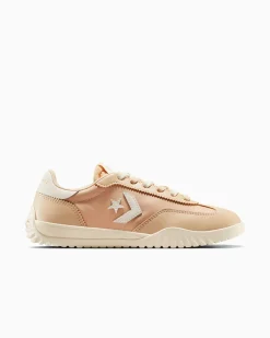 Converse Modelli Bassi|Run Star<Run Star Trainer Nylon & Leather Duna costiera/Avorio naturale