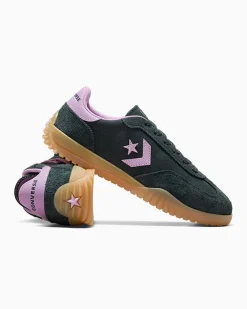 Converse Modelli Bassi|Run Star<Run Star Trainer Suede Verde pino segreto/Ametista classico