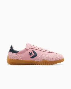 Converse Modelli Bassi|Run Star<Run Star Trainer Suede Rosa loto/Rosa loto