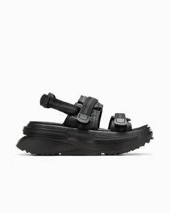 Converse Modelli Con Platform|Run Star<Run Star Utility Sandal CX Nero/Nero/Nero