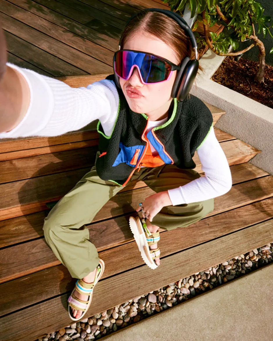 Converse Modelli Con Platform|Run Star<Run Star Utility Sandal CX Nutty Granola/Giallo limone