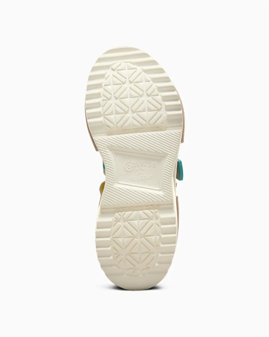 Converse Modelli Con Platform|Run Star<Run Star Utility Sandal CX Nutty Granola/Giallo limone