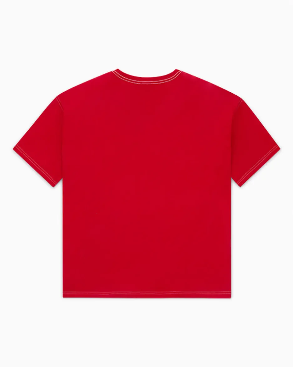 Converse Maglie E T-Shirt<Sketch T-Shirt Rosso Converse