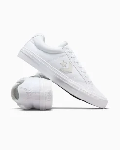 Converse Modelli Bassi|Modelli Bassi<Sport Casual Bianco/Bianco/Grigio pallido